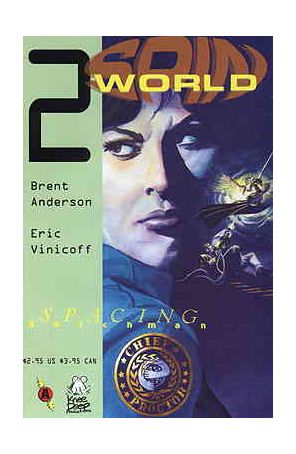 Spinworld 2 published by Amaze Ink with cover art by Brent Anderson