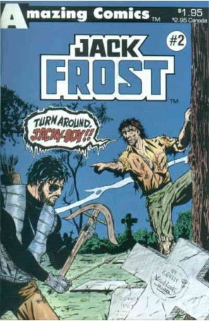 Jack Frost 2 published by Amazing with cover art by Kevin VanHook