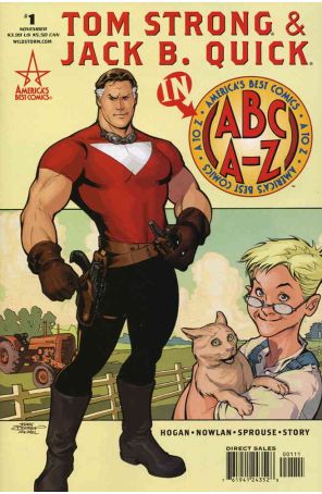 ABC: A-Z, Tom Strong and Jack B. Quick 1 published by America's Best with cover art by Terry Dodson