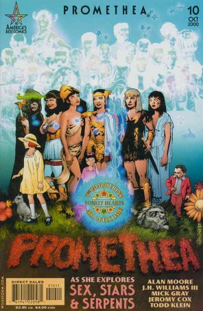 Promethea 10 published by America's Best with cover art by J.H. Williams III