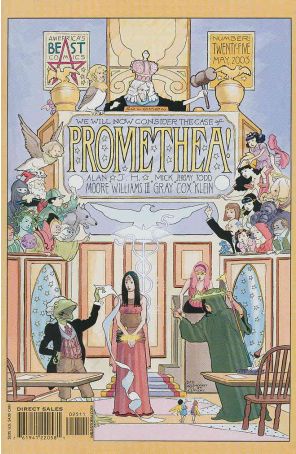 Promethea 25 published by America's Best with cover art by J.H. Williams III