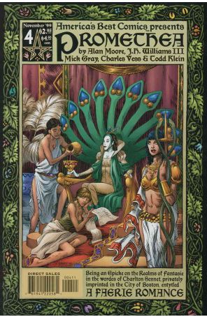 Promethea 4 published by America's Best with cover art by J.H. Williams III