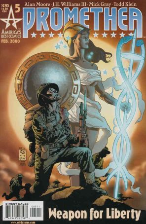 Promethea 5 published by America's Best with cover art by J.H. Williams III
