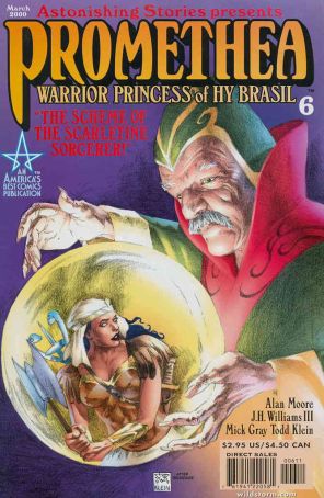 Promethea 6 published by America's Best with cover art by J.H. Williams III