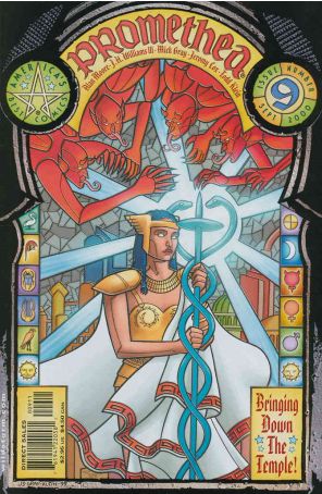 Promethea 9 published by America's Best with cover art by J.H. Williams III