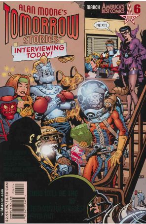 Tomorrow Stories 6 published by America's Best with cover art by Rick Veitch