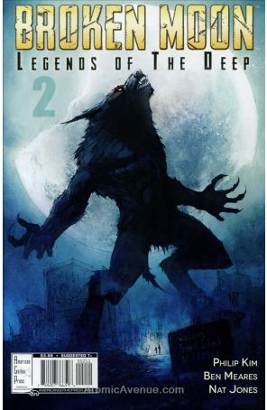 Broken Moon: Legends of the Deep 2 published by American Gothic with cover art by Nat Jones