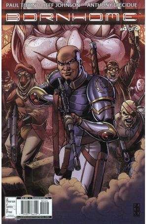Famous Monsters Presents: Bornhome 4B published by American Gothic Press with cover art by Darick Robertson