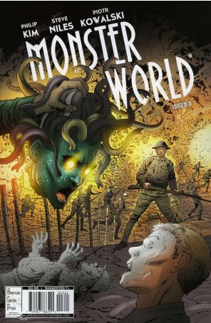 Monster World (American Gothic Press) 3 published by American Gothic Press with cover art by Piotr Kowalski