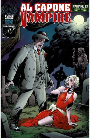 Al Capone: Vampire 2A published by American Mythology with cover art by Aaron Lopresti