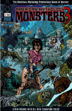 American Mythology Monsters (Vol. 3) 1 published by American Mythology with cover art by Neil Vokes