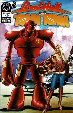 Bombshell And TommTomm 1A published by American Mythology with cover art by Mark Sparacio
