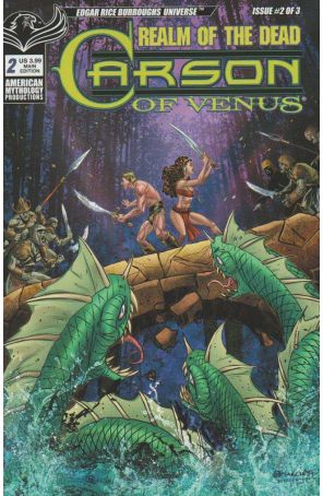 Carson of Venus: Realm of the Dead 2A published by American Mythology with cover art by Cyrus Mesarcia