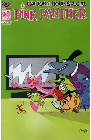 Pink Panther: Cartoon Hour Special 2 published by American Mythology with cover art by S. L. Gallant