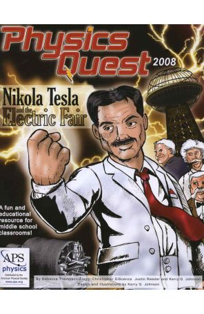 Physics Quest 2008 published by American Physical Society with cover art by Kerry G. Johnson
