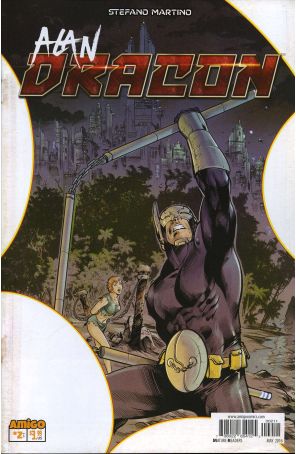 Alan Dracon 2 published by Amigo with cover art by Stefano Martino