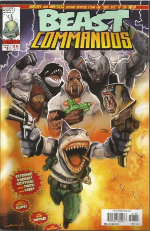 Beast Commandos 1 published by Amigo with cover art by Diego Galindo