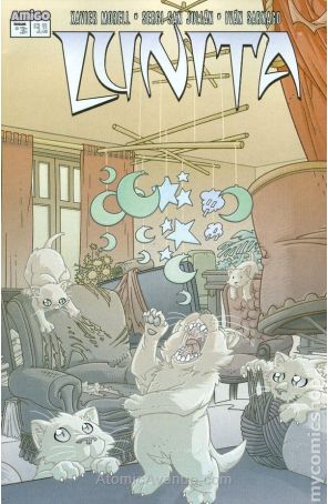 Lunita 3 published by Amigo with cover art by Sergi San Julian
