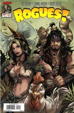 Rogues! (Amigo) 2 published by Amigo with cover art by Emanuela Lupacchino