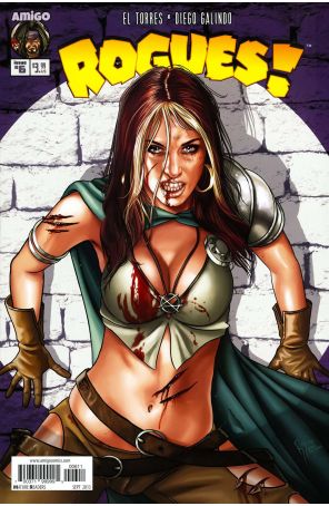 Rogues! (Amigo) 6 published by Amigo with cover art by Ruiz Burgos