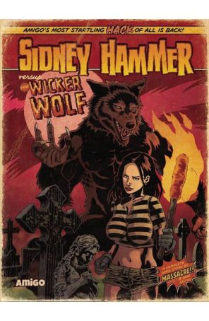 Sidney Hammer Versus The Wicker Wolf 1 published by Amigo with cover art by Massacre