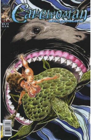 Cavewoman: Sea Monsters 1 published by Amryl with cover art by Robert B. Durham