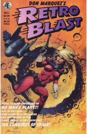 Retro Blast (Don Marquez's) 1 published by Amryl with cover art by Donald Marquez