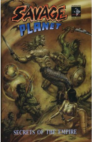 Savage Planet: Secrets of the Empire 1 published by Amryl with cover art by Dan Parsons
