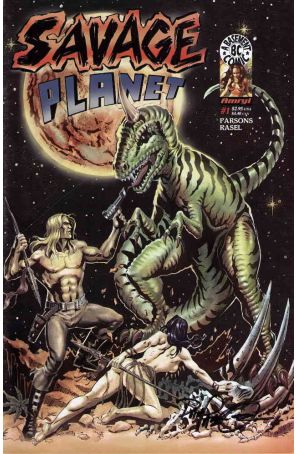 Savage Planet 1 published by Amryl with cover art by Dan Parsons