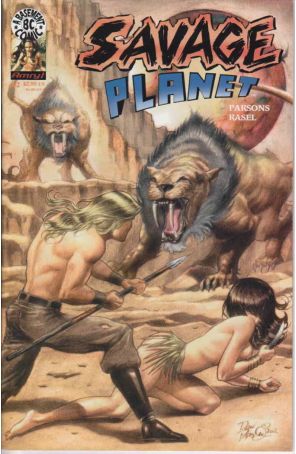 Savage Planet 2 published by Amryl with cover art by Dan Parsons