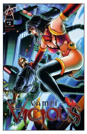 Vampi Vicious 2 published by Anarchy with cover art by Kevin Lau
