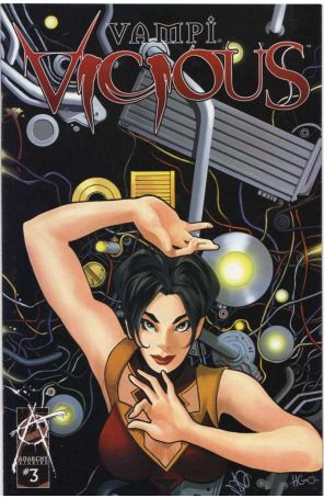 Vampi Vicious 3B published by Anarchy with cover art by John Lucas