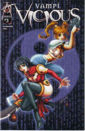Vampi Vicious 3 published by Anarchy with cover art by Kevin Lau