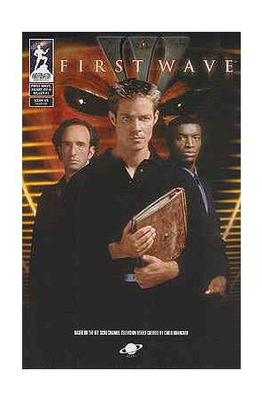 First Wave 1 published by Andromeda with cover art by Sebastian Spence