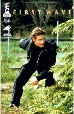 First Wave 2 published by Andromeda with cover art by Sebastian Spence