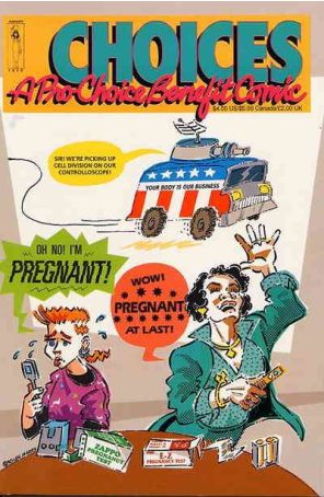 Choices 1 published by Angry Isis with cover art by Lee Marrs
