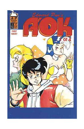 A-OK 1 published by Antarctic with cover art by Edward Pun