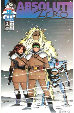 Absolute Zero 2 published by Antarctic with cover art by David Hahn