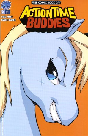 Action Time Buddies FCBD 2013 published by Antarctic with cover art by Fred Perry