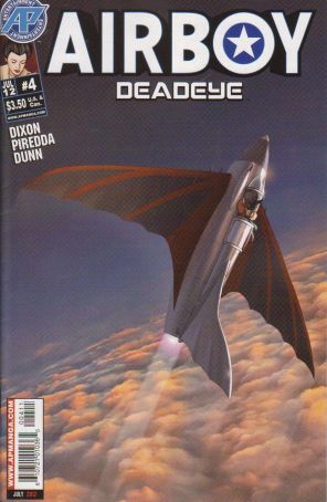 Airboy: Deadeye 4 published by Antarctic with cover art by Joseph Wight