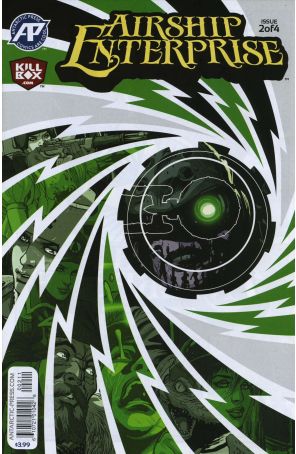 Airship Enterprise 2 published by Antarctic with cover art by Brian Denham