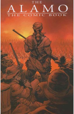 Alamo: The Comic Book 1 published by Antarctic with cover art by Brian Denham