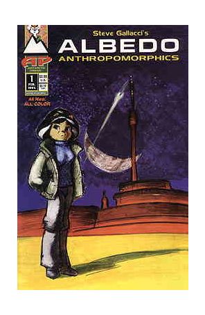 Albedo (3rd Series) 1 published by Antarctic with cover art by Steven A. Gallacci