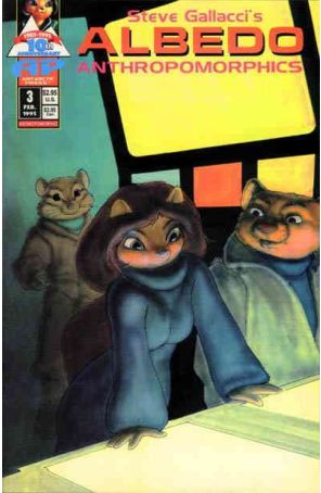 Albedo (3rd Series) 3 published by Antarctic with cover art by Steven A. Gallacci