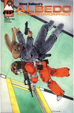 Albedo (3rd Series) 4 published by Antarctic with cover art by Steven A. Gallacci