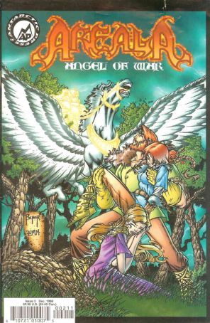 Areala: Angel of War 2 published by Antarctic with cover art by Craig Babiar