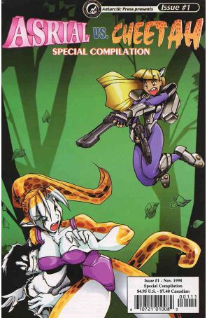 Asrial vs. Cheetah TPB 1 published by Antarctic