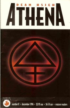 Athena 0 published by Antarctic with cover art by Dean Hsieh