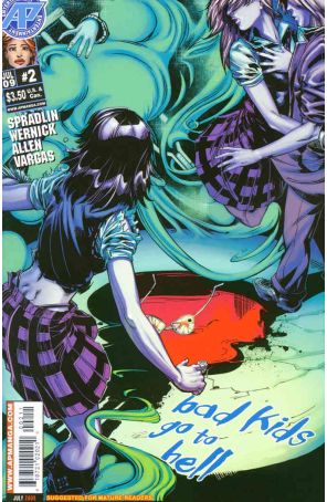 Bad Kids Go to Hell 2 published by Antarctic with cover art by Anthony Vargas