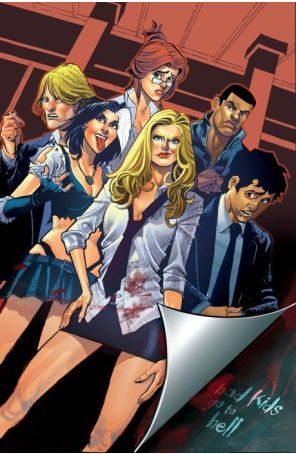 Bad Kids Go to Hell TPB 1 (2nd) published by Bad Kids with cover art by Tariq Hussan